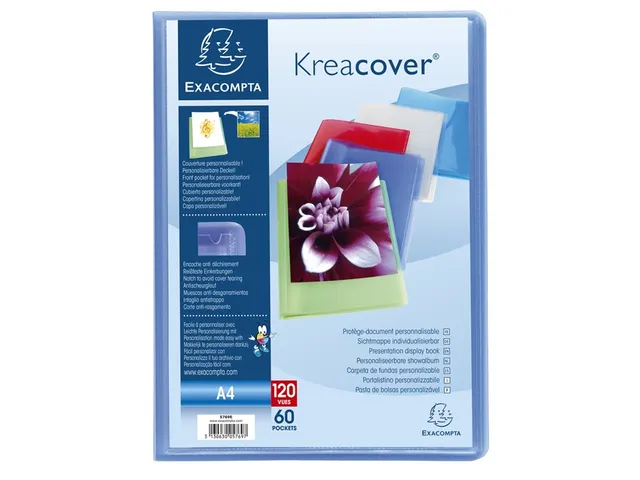 Showalbum A4 60 Tas Kreacover Chromaline Assorti