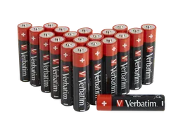 49877 VERBATIM AA Alkaline batterijen 20 Stuks