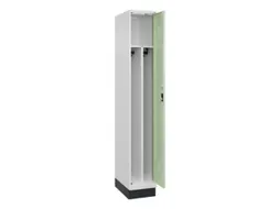 locker voor scheiding van kleding,HxBxD 1950x300x500mm,1vak