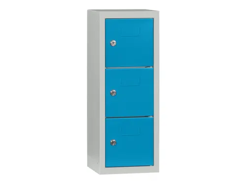 lockerkast,HxBxD 598x225x200mm,cil.-slot,sokkel,RAL7035,front RAL5012
