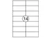Etiket Quantore 105x42.4mm wit 1400 stuks