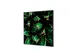 Wanddecoratie Textiel Set 40x40cm Cactus Groen