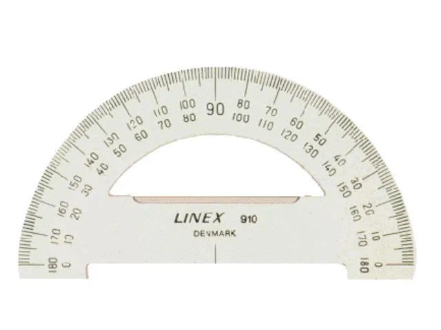 Gradenboog Linex 910 Diameter 10cm 180 Graden Transparant