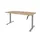 Dextro Slinger Bureau Zit-sta T-poot 180x90 honey castello 25mm wit