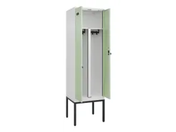 PBM-locker,HxBxD 2120x600x500mm,2vak,vak B 300mm,draaigrendel