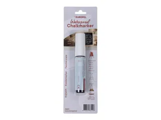 Krijtstift Europel watervast 15mm wit blister 1 stuk - 3