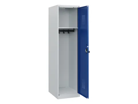 schoollocker,HxBxD 1530x400x500mm,1vak,vak B 400mm,draaigrendel