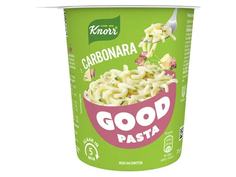 Good Pasta Knorr spaghetti carbonara cup