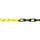 Afzetketting Nylon L 50M Breuklast 340Dn Geel/zwart