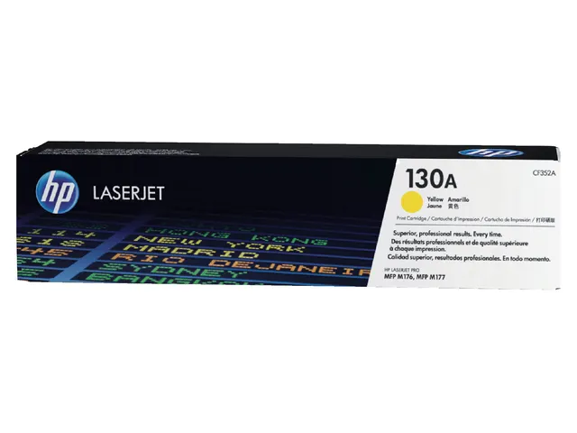 Tonercartridge HP CF352A 130A geel