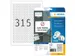 HERMA 4385 Verwijderbare etiketten A4 Rond 10mm Wit 7875 stuks