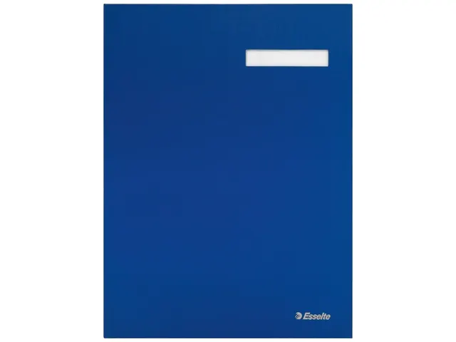 Vloeiboek Esselte 6210 karton 20 vakken blauw