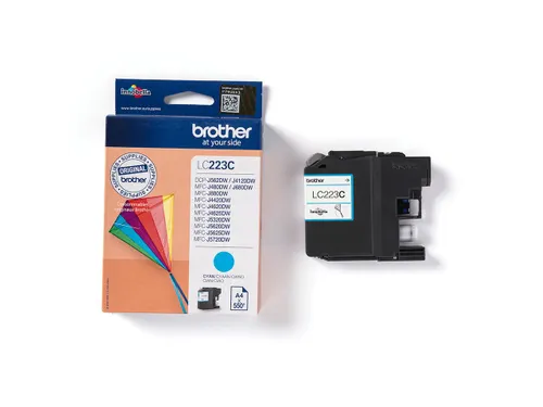 Inkcartridge Brother LC-223C blauw