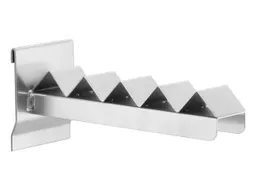 Gegolfde Drager Gesleufde Platen 17kg D 200mm Aluminium-Kleurig