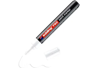 Paintmarker edding 790 alcoholbasis 2-3mm wit - 3