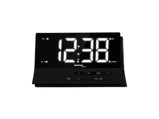 Wekkerradio Technoline WT 482 174x76x102mm zwart LED wit - 1
