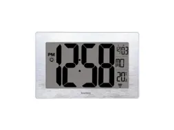 Digitale wandklok Technoline WS 8019 212x140x32mm zilver
