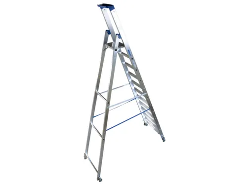 Verrijdbare Boktrap Aluminium L 3 71M 12Treden