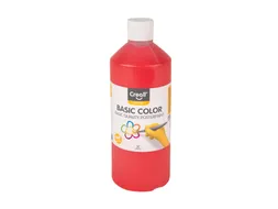 Plakkaatverf Creall Basic lichtrood 500ml