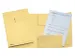 Dossiermap Esselte folio 3 kleppen manilla 275gr geel