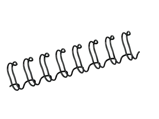 Draadrug Fellowes 12mm 34-rings A4 zwart 100stuks