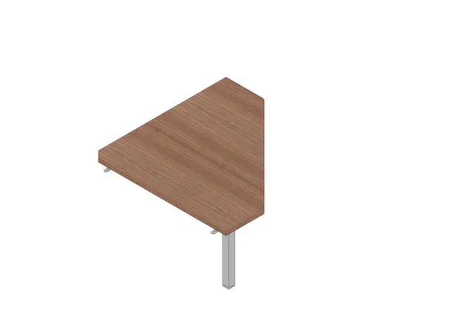 koppelelement voor bureau,90 °,HxBxD 730x840x840mm,v. C-voet