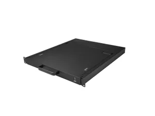 1-Port KVM Console 19 inch LCD Rack 1U USB QWERTY Keyboard - 4