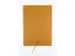 Carnet de croquis PU couverture rigide 80 feuilles A4 jaune ocre