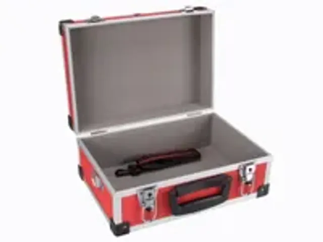 OUTLET Aluminium Gereedschapskoffer 320x230x155mm 11.4 Liter Rood