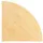 koppelelement voor bureau,90 °,BxD 800x800mm,blad esdoorn,rond