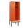 locker met bank,HxBxD 1950x600x815mm,2vak,vak B 300mm,cilinderslot