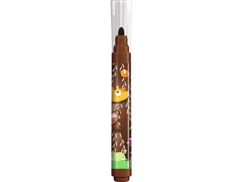 Viltstift Maped Jungle Fever Jumbo set à 12 kleuren