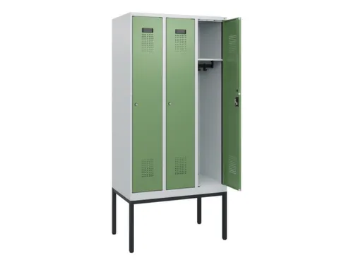 schoollocker,HxBxD 1950x900x500mm,3vak,vak B 300mm,cil.-slot