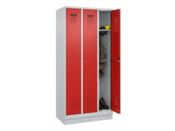 locker,HxBxD 1950x900x500mm,3vak,vak B 300mm,cil.-slot,sokkel