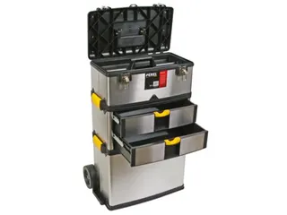 Gereedschapswagen 3-in-1 Trolley RVS 570x354x830mm 167 Liter - 11