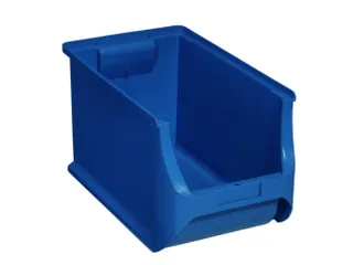 magazijnbak,HxBxD 200x205x355mm,gerecycled kunststof,blauw - 1