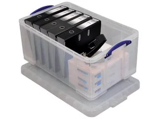 Opbergdoos 64 Liter Transparant Archief - 5