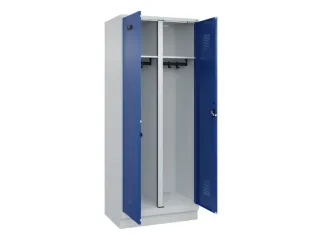 locker voor scheiding van kleding,HxBxD 1950x800x500mm,2vak - 1