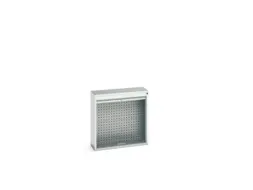 roldeurkast,HxBxD 800x800x350mm,romp RAL7035,front RAL7035
