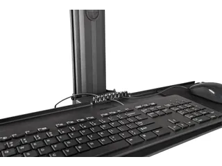 Mobiele Werkplek met Monitorsteun CPU Houder - 14