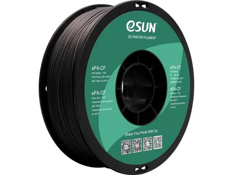 eSUN 3D printer Nylon Filament ePA-CF 1,75mm Naturel 1kg
