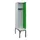 locker met bank,HxBxD 2120x400x815mm,1vak,vak B 400mm,draaigrendel