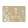 Placemat 45x32cm PVC Abstracte Japanse Kersenbloesem Beige 6 Stuks