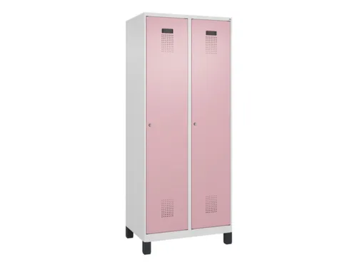 locker,HxBxD 1950x800x500mm,2vak,vak B 400mm,cil.-slot,voeten