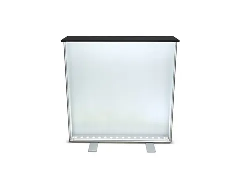 Balie Brightbox Counter met Zwart Tafelblad