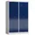 garderobekast HxBxD 1800x1185x500mm 4vak klink RAL7035 RAL5010