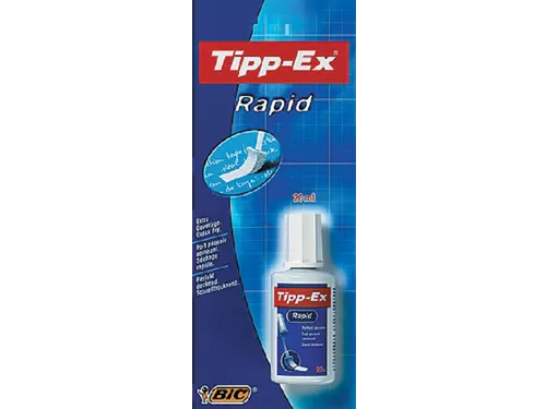 Correctievloeistof Tipp-ex Rapid 20ml blister à 1 stuk