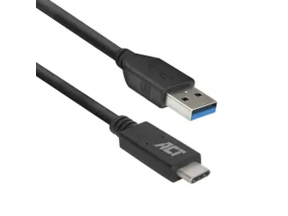 Kabel ACT USB A 3.2 naar USB-C 2 meter - 1