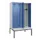 locker met bank,voor scheiding van kleding,HxBxD 2120x1200x815mm,4vak