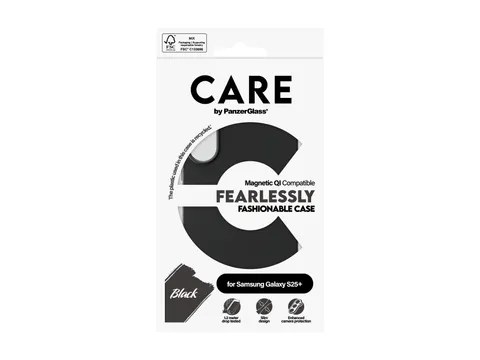 PanzerGlass CARE by Case Black w. Qi Compatible Samsung Galaxy S